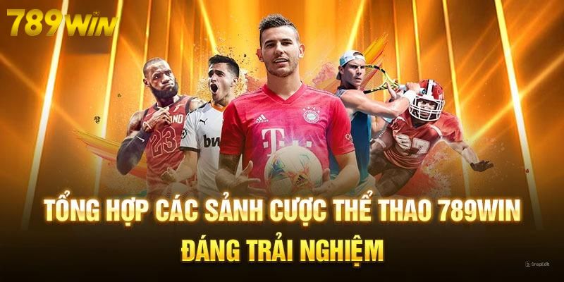 Thể thao 789WIN cùng các sảnh cá cược siêu hot